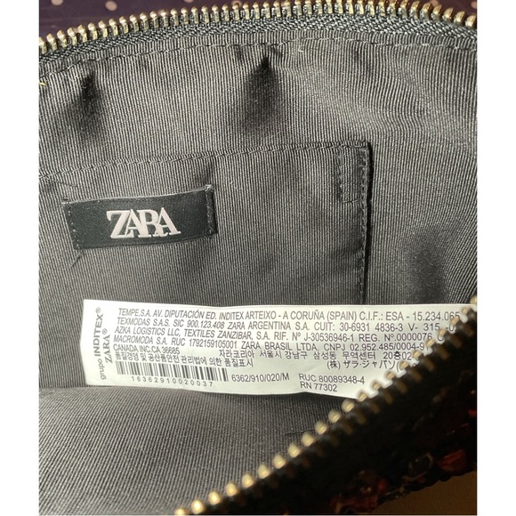 ZARA ~Watermelon Crossbody Bag (NWOT) - Picture 6 of 13